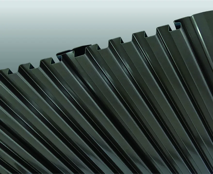 ロールフォーミング 11K型 アルミスパンドレル