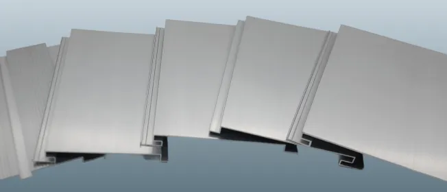 アルミ押出型材スパンドレル《受注生産品》