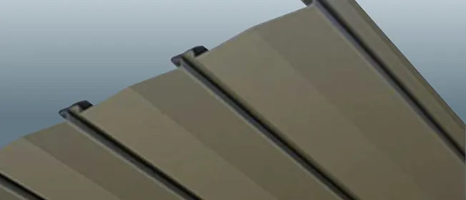 ガルバリウム鋼板スパンドレル